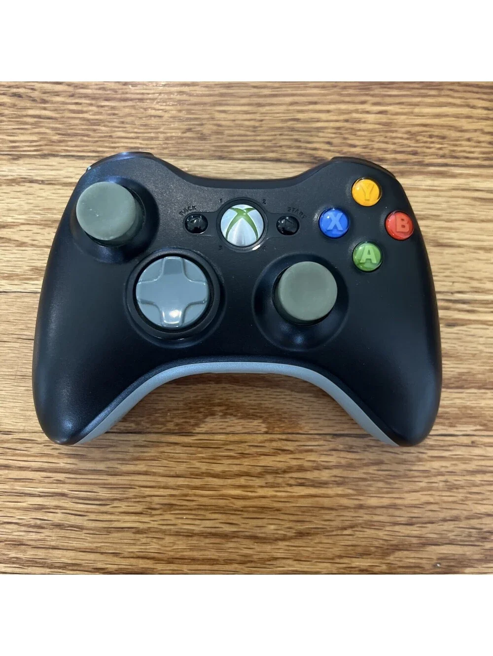 OEM Microsoft Xbox 360 & PC Windows Black Wireless Controller 1403